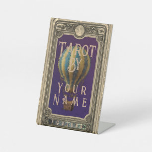 Tarot Reader Reclamebord Met Voetstuk