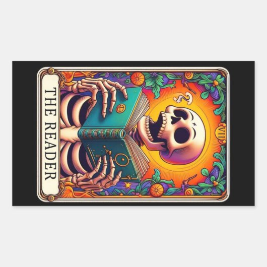 Tarot Reader Sticker (Voorkant)