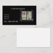 TAROT READING BEWERKBARE KAART VISITEKAARTJE (Voorkant / Achterkant)