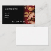 TAROT READING BEWERKBARE KAART VISITEKAARTJE (Voorkant / Achterkant)