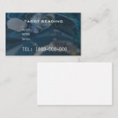 TAROT READING BEWERKBARE KAART VISITEKAARTJE (Voorkant / Achterkant)