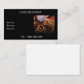 TAROT READING BEWERKBARE KAART VISITEKAARTJE (Voorkant / Achterkant)