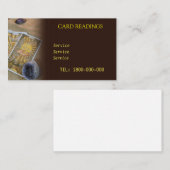 TAROT READING BEWERKBARE KAART VISITEKAARTJE (Voorkant / Achterkant)