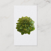 Tarot Reading Green Man Visitekaartje (Achterkant)