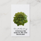 Tarot Reading Green Man Visitekaartje (Voorkant)