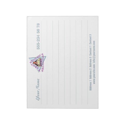 Tarot Reading - Notitieblok (Linkerzijde)