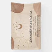 TAROT READING & REIKI Neutral Earth Tone Spandoek (Verticaal)