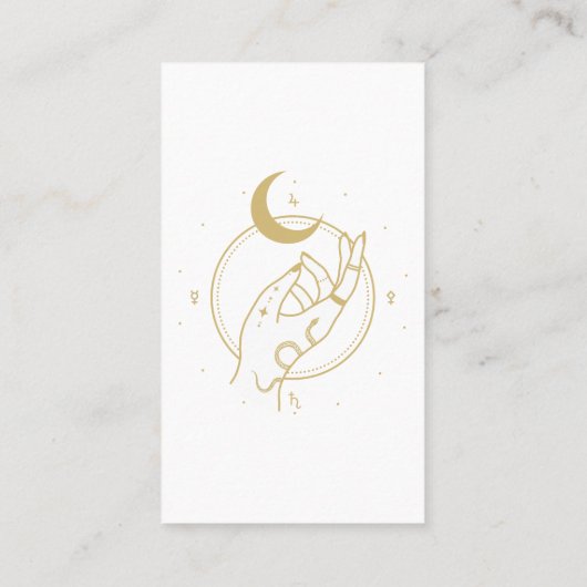 Tarot Reading Visitekaartje (Achterkant)