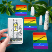 Tarot Regenboog Vlag Samen In Pride Maand LGBT Pokerkaarten (Insitu)
