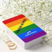 Tarot Regenboog Vlag Samen In Pride Maand LGBT Pokerkaarten (Insitu (Huwelijk))