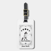 Tarot Reiziger Astrologie Zodiac Trend Bagagelabel (Voorkant verticaal)