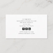 Tarot Seamstress Visitekaartje (Achterkant)