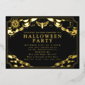 Tarot Spirit Board Halloween Party Folie Invitatio Folie Uitnodiging (Voorkant)