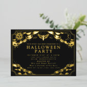 Tarot Spirit Board Halloween Party Folie Invitatio Folie Uitnodiging (Staand Voorkant)