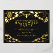 Tarot Spirit Board Halloween Party Folie Invitatio Uitnodiging (Voorkant)