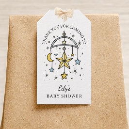 Tarot Stars Baby Boy Shower Bedankt Favor Cadeaulabel