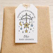Tarot Stars Baby Boy Shower Thank You Favor Cadeaulabel