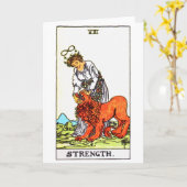 tarot-sterkte kaart (Gele Bloem)