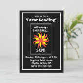 Tarot Sun Mystical Tarot Kaart (Staand voorkant)