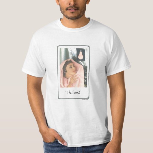 Tarot T: Hermit T-shirt (Voorkant)