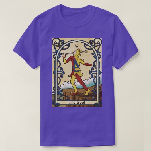 Tarot the Fool T-shirt (Design voorkant)