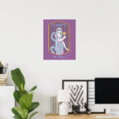 Tarot The Hermit Poster (Thuiskantoor)