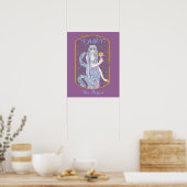 Tarot The Hermit Poster (Keuken)