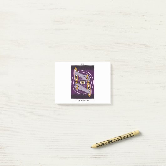 Tarot the Mirror Post-it® Notes (Op bureau)