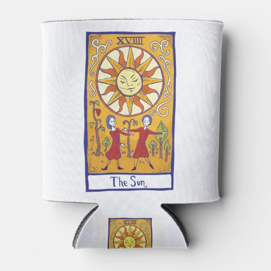 Tarot the Sun Blikjeskoeler (Voorkant)