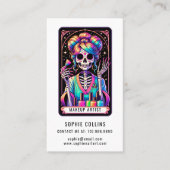 Tarot thema make-up artist Visitekaartje (Voorkant)