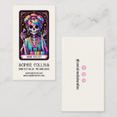 Tarot Theme Hair Stylist Art Visitekaartje (Voorkant / Achterkant)
