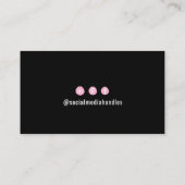 Tarot Theme Nail Tech Nail Art Visitekaartje (Achterkant)