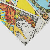 Tarot tissuepapier (Detail)