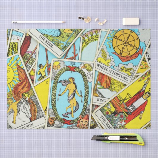 Tarot tissuepapier (Craft)