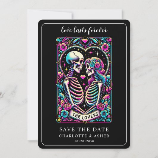 Tarot Trouw Save Flat  The Date (Voorkant)