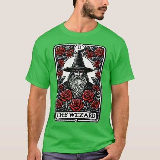 Tarot van De Tovenaar T-shirt (Voorkant)