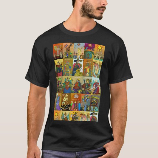 Tarot van het T-shirt van Marseille (Voorkant)