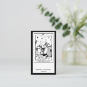 Tarot Visitekaartje Kapper (Staand voorkant)