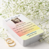 Tarot Visitekaartjes Pokerkaarten (Insitu (Huwelijk))