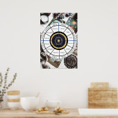 Tarot Wheel Zodiac | POSTER (Keuken)