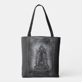 Tarot Witch ~ Sterkte Tote Bag (Achterkant)