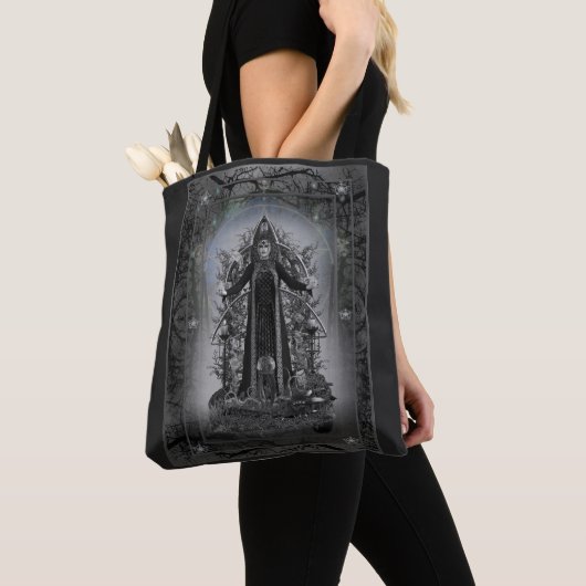 Tarot Witch ~ Sterkte Tote Bag (Dichtbij)