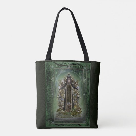 Tarot Witch ~ World Tote Bag (Achterkant)