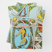 Tarot Wrapping Paper Flat Sheet Set van 3 (In situ)