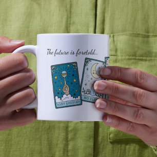 Tarot Zwangerschap Baby Boy Reveal voor Familie Koffiemok