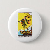 tarotdwaas ronde button 5,7 cm (Voorkant)