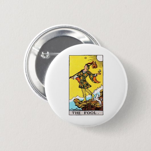 tarotdwaas ronde button 5,7 cm (Voorkant /achterkant)