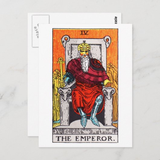 tarotemperator briefkaart (Voorkant / Achterkant)