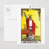 tarotgoochelaar briefkaart (Voorkant / Achterkant)