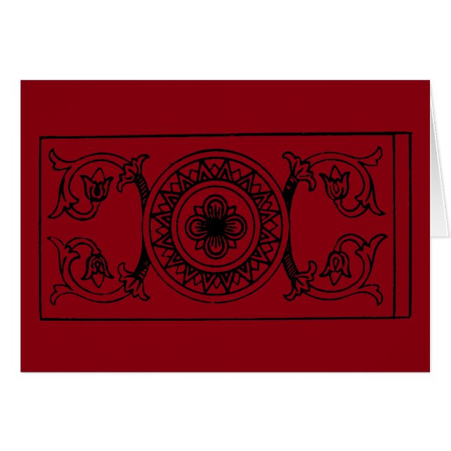 Tarotkaart: Ace of Pences (Voorkant Horizontaal)